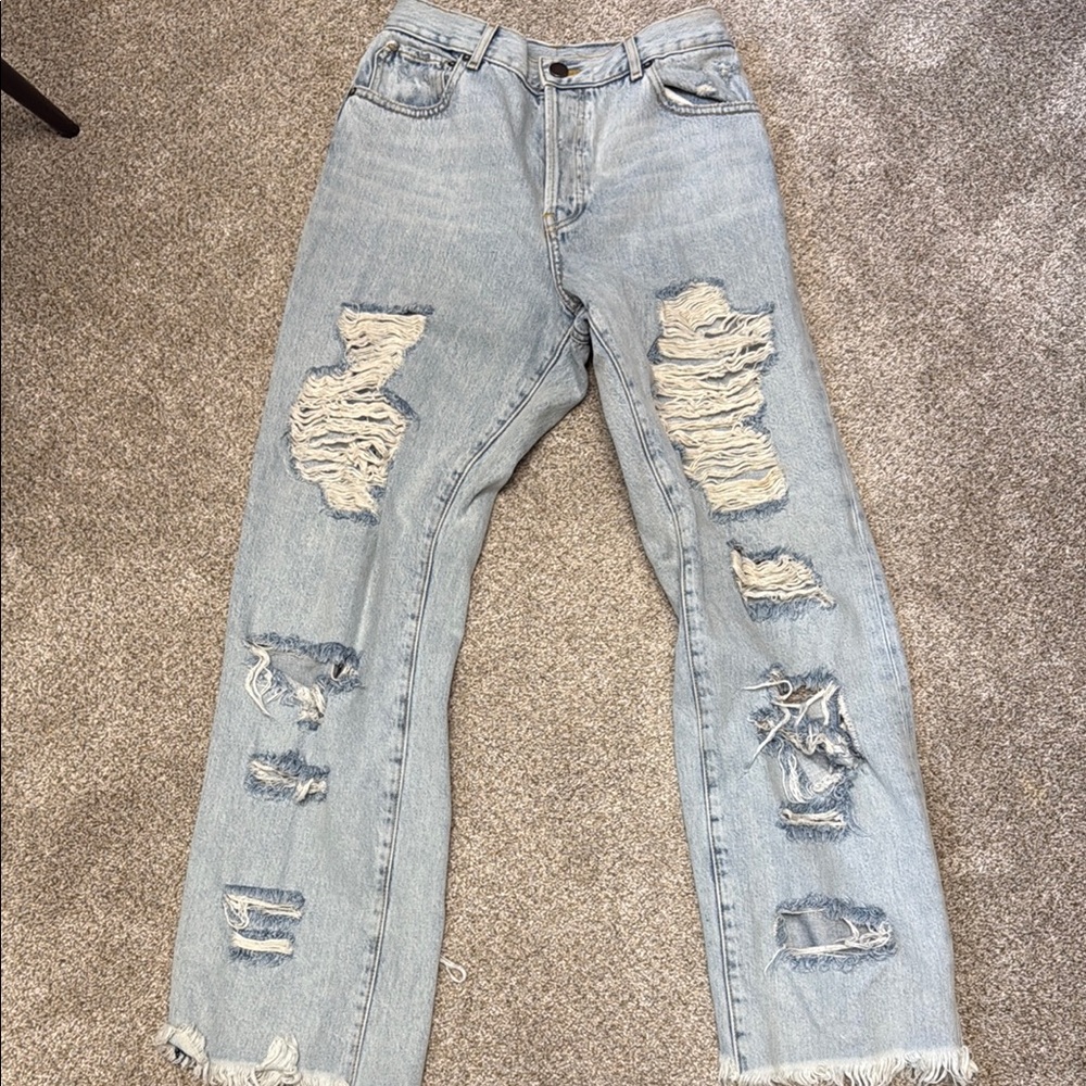 Alice + Olivia Light Blue Denim Jacket